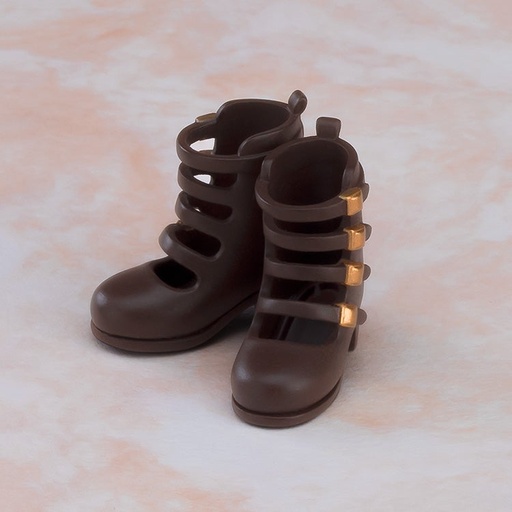 [G20492] Harmonia bloom Shoes Series Strapped Shoes/Brown