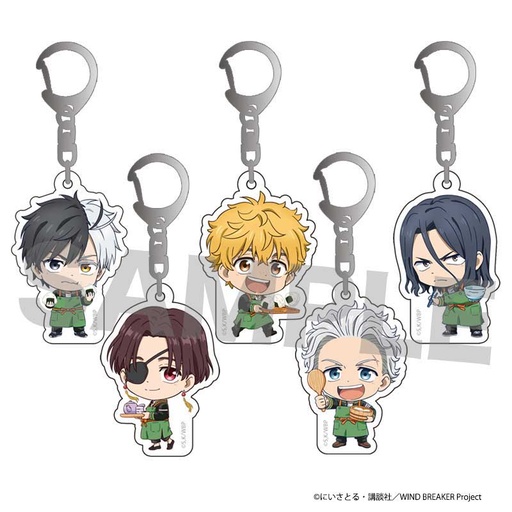 [IRS45264] Wind Breaker Acrylic Key Chain Collection