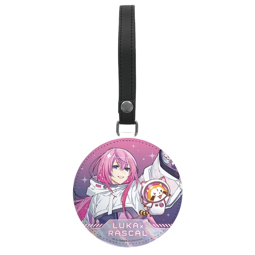 [CR11716] Hatsune Miku x "Rascal the Raccoon" 2024 Luggage Tag Megurine Luka