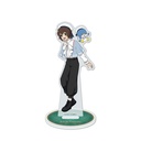 Acrylic Stand "Seraph of the End" x Sanrio Characters 15 Saotome Yoichi x Tuxedosam (Life-size Illustration)