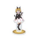 Acrylic Stand "Seraph of the End" x Sanrio Characters 17 Sangu Mitsuba x Kuromi (Life-size Illustration)