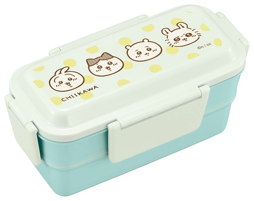 [OSK14832] Chiikawa Two Stage Lunch Box with Partition PCW-600S