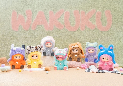 [LSV01117] LETSVAN WAKUKU FUZZY TRENDY FUN PARTY SERIES TRADING FIGURE