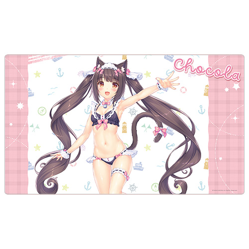 [CTT50024] Nekopara Rubber Mat Chocola / Maid Swimwear