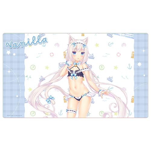 [CTT50025] Nekopara Rubber Mat Vanilla / Maid Swimwear
