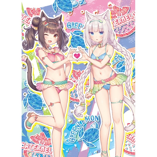 [CTT50026] Nekopara B2 Tapestry Chocola & Vanilla / Swimwear W Suede