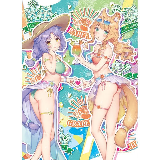 [CTT50028] Nekopara B2 Tapestry Maple & Cinnamon / Swimwear W Suede
