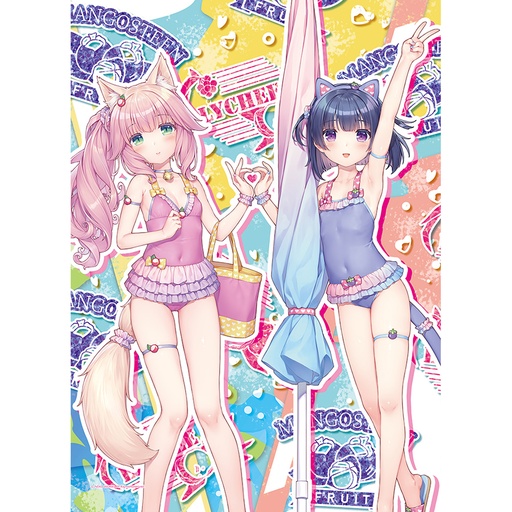[CTT50029] Nekopara B2 Tapestry Fraise & Shigure / Swimwear W Suede
