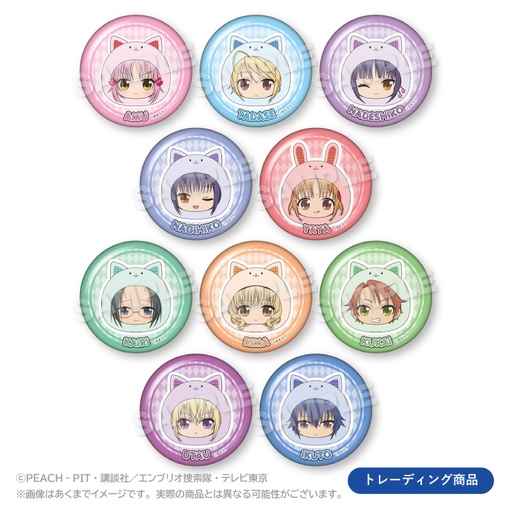 [STN67057] Shugo Chara! Trading Marumates Can Badge