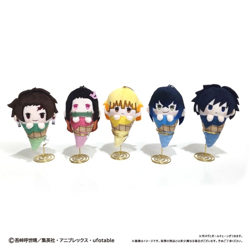 [TPC27507] Demon Slayer: Kimetsu no Yaiba Ice Cream Tapi-nui Plush Vol. 1
