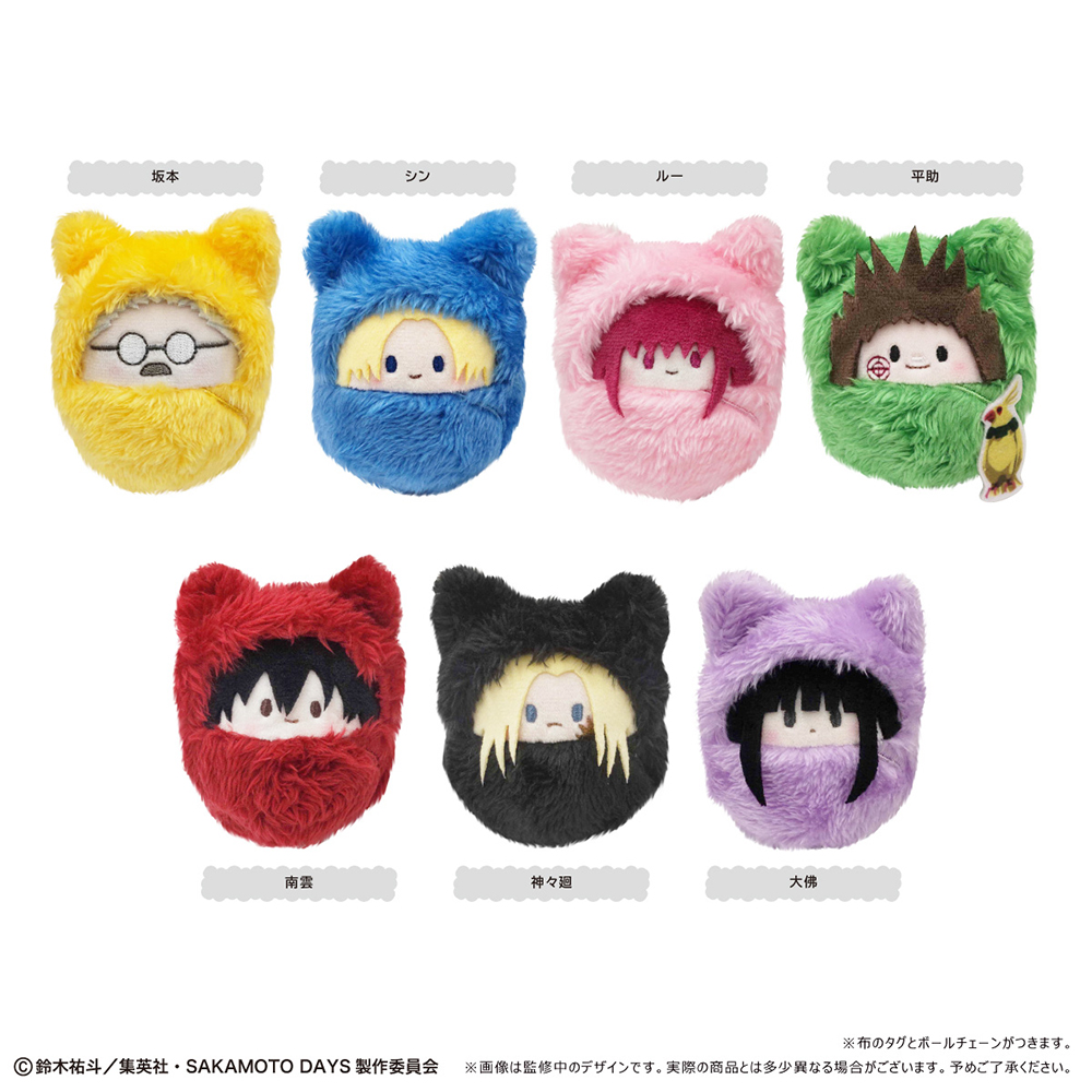 SAKAMOTO DAYS 中国限定ポップアップ ぬいぐるみ Sakamoto Days Kurumi Tapi-nui Plush with First Limited BOX