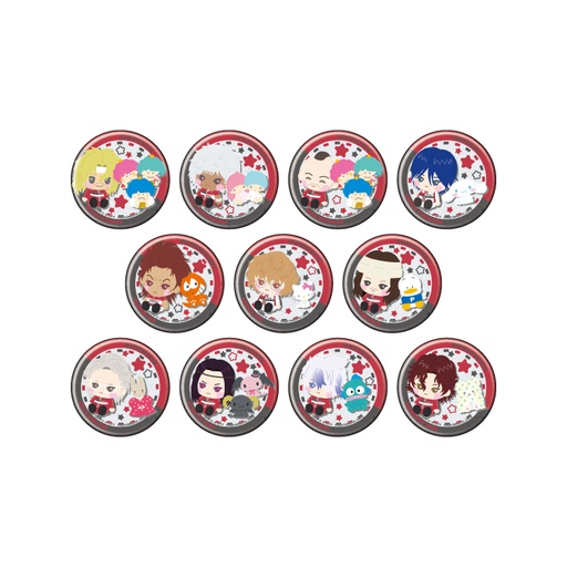[ATH49976] Can Badge "New The Prince of Tennis" x Sanrio Characters 02 High School Student Design (Original Illustration)
