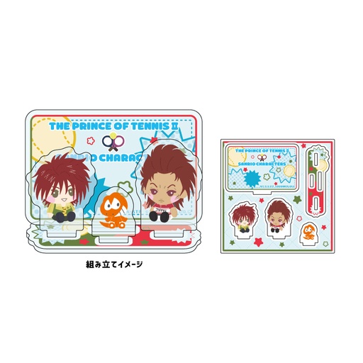 [ATH49981] Acrylic Stand Plate "New The Prince of Tennis" x Sanrio Characters 03 C Ver. (Original Illustration)