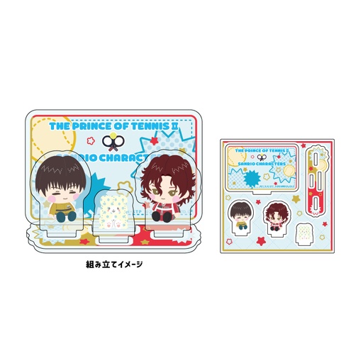 [ATH49983] Acrylic Stand Plate "New The Prince of Tennis" x Sanrio Characters 05 E Ver. (Original Illustration)