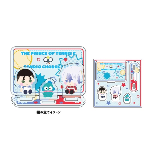 [ATH49985] Acrylic Stand Plate "New The Prince of Tennis" x Sanrio Characters 07 G Ver. (Original Illustration)