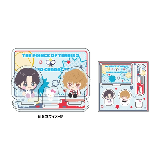[ATH49986] Acrylic Stand Plate "New The Prince of Tennis" x Sanrio Characters 08 H Ver. (Original Illustration)
