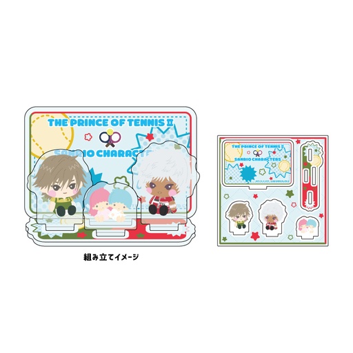 [ATH49987] Acrylic Stand Plate "New The Prince of Tennis" x Sanrio Characters 09 I Ver. (Original Illustration)