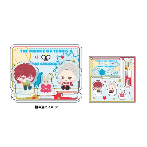 [ATH49989] Acrylic Stand Plate "New The Prince of Tennis" x Sanrio Characters 11 K Ver. (Original Illustration)