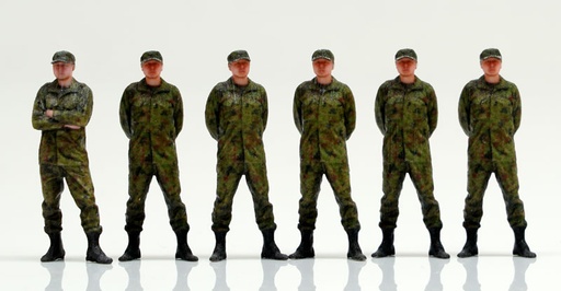 [GN97177] Mobile Police PATLABOR x figreal 1/60 Scale Figure JGSDF 6 Set