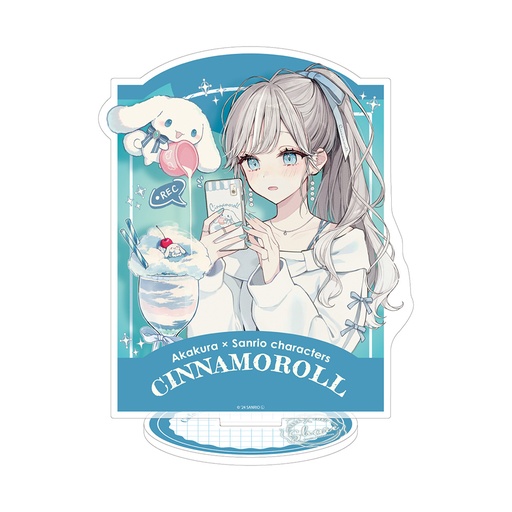 [ATH48591] Acrylic Stand Akakura x Sanrio Characters 26 Cinnamoroll (Collaboration Illustration)