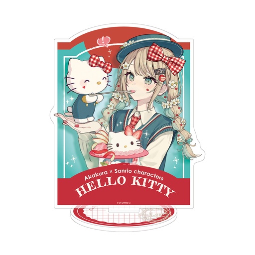[ATH48592] Acrylic Stand Akakura x Sanrio Characters 27 Hello Kitty (Collaboration Illustration)