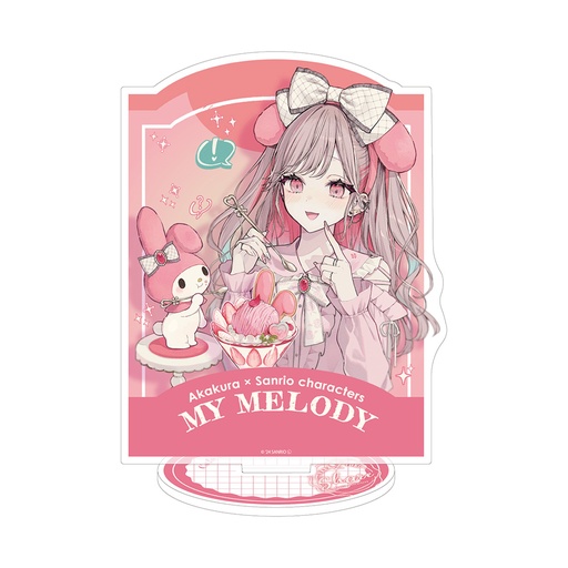 [ATH48595] Acrylic Stand Akakura x Sanrio Characters 30 My Melody (Collaboration Illustration)