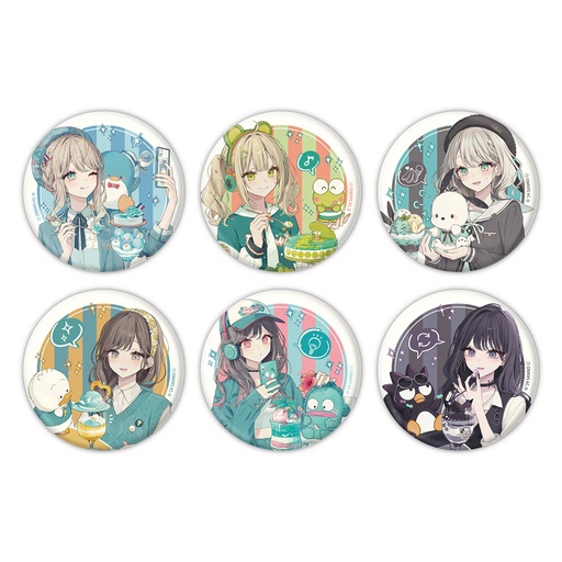 [ATH54657] Can Badge Akakura x HAPIDANBUI 04 Collaboration Illustration
