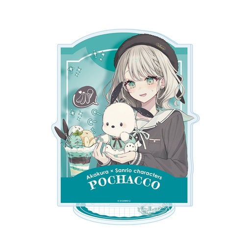 [ATH54661] Acrylic Stand Akakura x HAPIDANBUI 34 Pochacco (Collaboration Illustration)