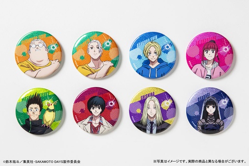 [KK26883] Sakamoto Days Kirakira Can Badge Vol. 1