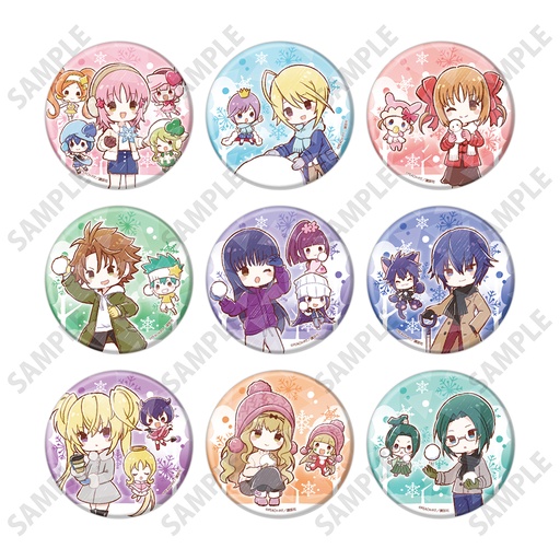 [ATH55244] Hologram Can Badge (65mm) "Shugo Chara!" 05 Winter Ver. (Graff Art Illustration)