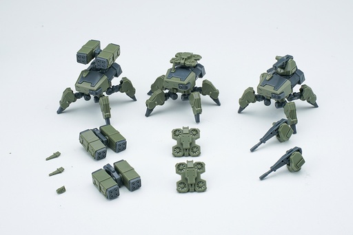 [SML57017] SHEIK MAINLAND ULTRA ACTION TROOPER SERIES LYCOSIDAE SQUAD 1/144 SCALE PLASTIC MODEL KIT (GREEN)