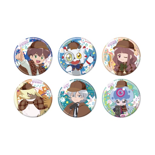 [ATH56000] Can Badge "Digimon Ghost Game" 03 Detective Ver. (Original Illustration)