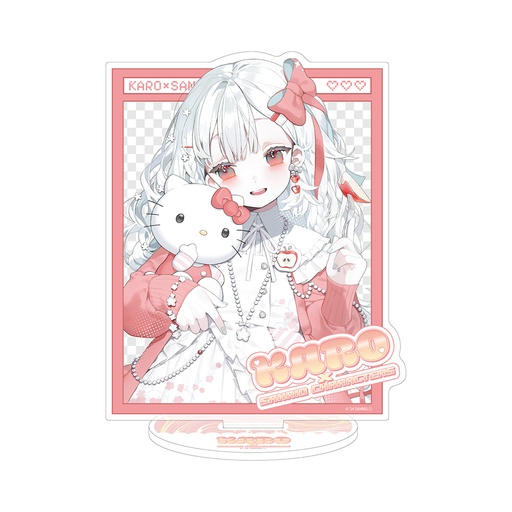[ATH48193] Acrylic Stand Karo x Sanrio Characters 01 Hello Kitty (Collaboration Illustration)
