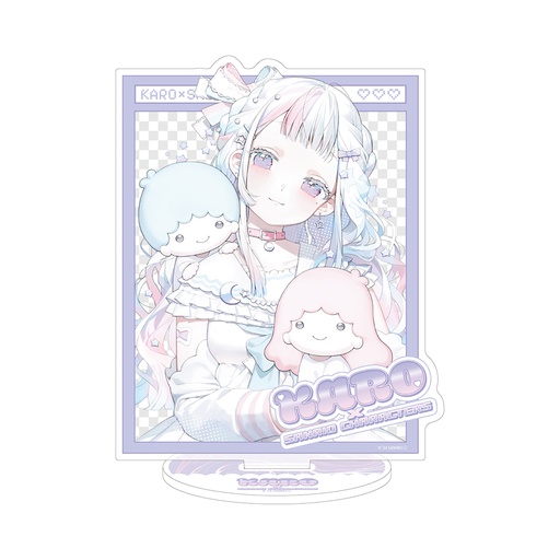 [ATH48194] Acrylic Stand Karo x Sanrio Characters 02 Little Twin Stars (Collaboration Illustration)