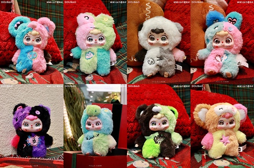 [MNC53007] MANCHAO DOUBAO Y2K PARTY SERIES TRADING PLUSH FIGURE