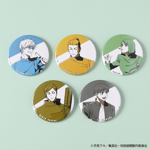 [NTS87841] Jujutsu Kaisen One-Tone Color Trading Can Badge -Hidden Inventory / Premature Death-