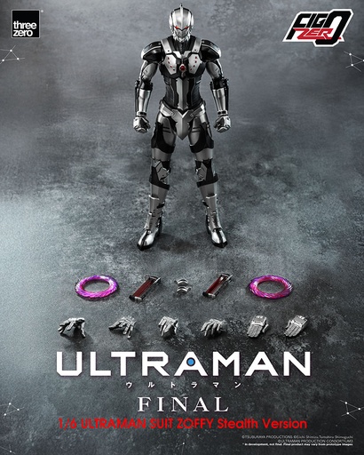 [TRZ81599] Anime ‘ULTRAMAN’ FINAL Season - FigZero 1/6 ULTRAMAN SUIT ZOFFY Stealth Version