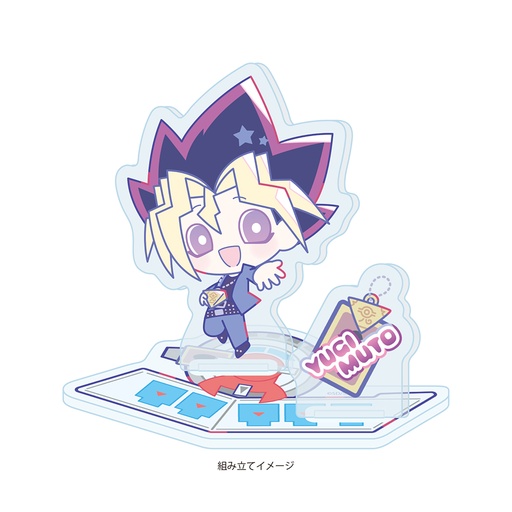 [ATH55504] Acrylic Stand Plate "Yu-Gi-Oh! Duel Monsters" Design Produced by Sanrio 02 Muto Yugi (Collaboration Illustration)