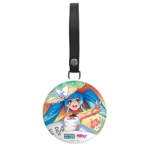 [CR12006] Racing Miku 2024 Tropical Ver. Luggage Tag