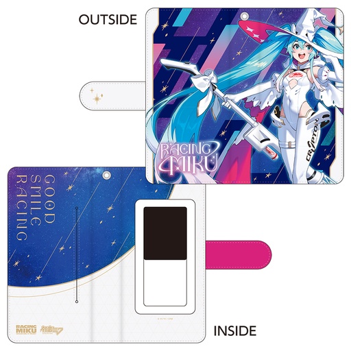 [CR57926] Racing Miku 2024 Ver. Book Type Smartphone Case Vol. 1