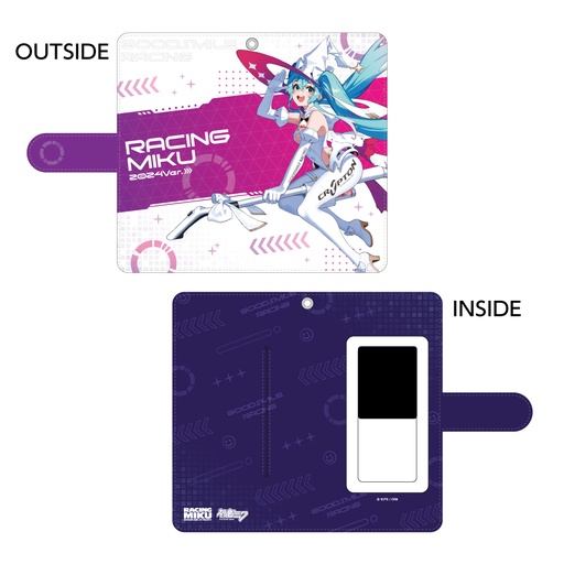 [CR57934] Racing Miku 2024 Ver. Book Type Smartphone Case Vol. 2