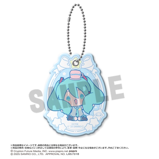 [ANC54877] Hatsune Miku x Cinnamoroll Slide Mirror A