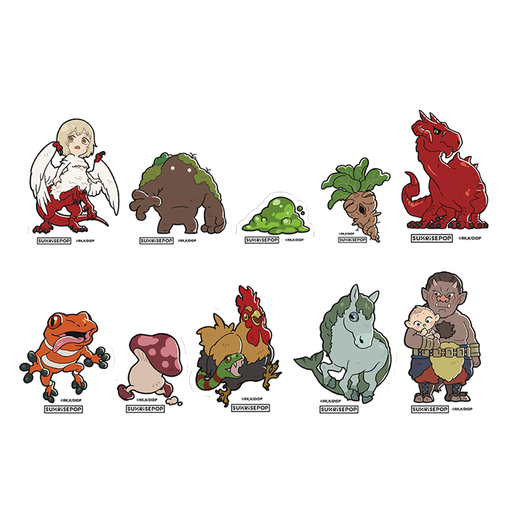 [SRP77676R] Delicious in Dungeon - Sticker Set 01 - Monster (10 Styles)