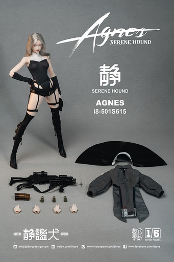 [IT35219] I8TOYS I8-501S615 SERENE HOUND AGNES 1/6 SCALE ACTION FIGURE