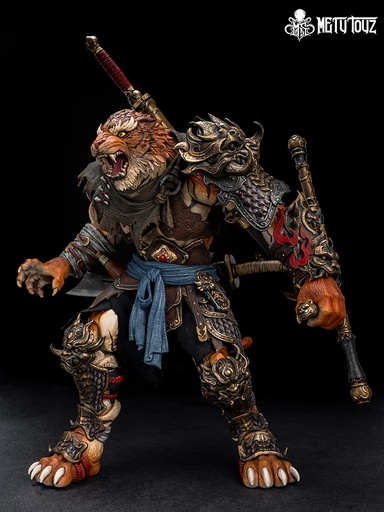 [MTZ50013] METY TOYZ ADVENTURER'S WORLD SERIES TIGER VANGUARD JINSHAN JUN 1/10 SCALE ACTION FIGURE