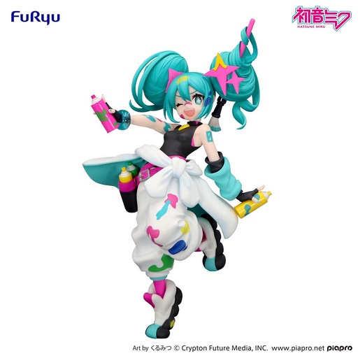 [FR50345] Hatsune Miku Trio-Try-iT Figure -Paint Girl-