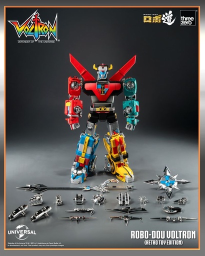 [TRZ81680] Voltron: Defender of the Universe ROBO-DOU Voltron (Retro Toy Edition)