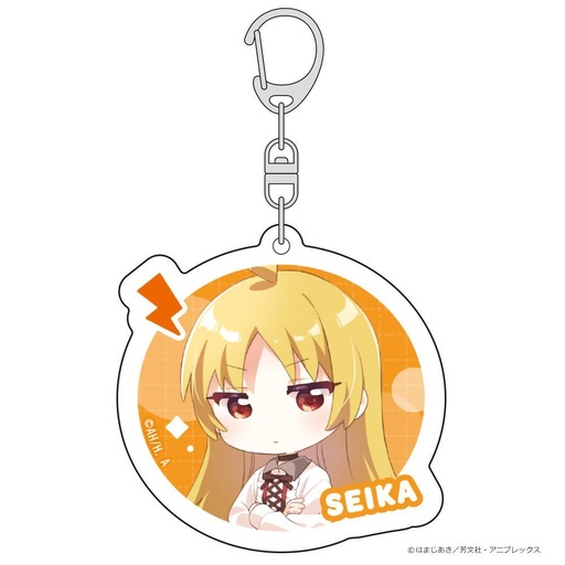 [CTT50607] Bocchi the Rock! Acrylic Key Chain Ijichi Seika / Chocolate Outfit