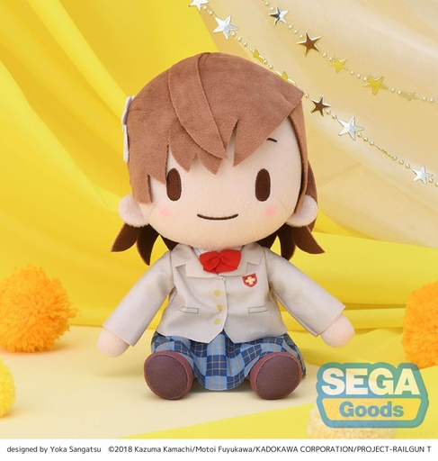 [SG45684] fuwa petit "A Certain Scientific Railgun T" M Plush "Mikoto Misaka"