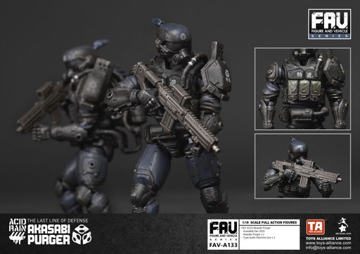 [TAL21374] TOYS ALLIANCE LIMITED "ACID RAIN" 1/18 SCALE FAV-A133 AKASABI PURGER